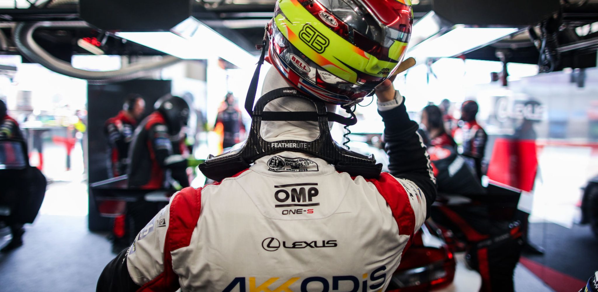 BARNICOAT Ben (gbr), Akkodis ASP Team, Lexus RC F GT3 #78, LM GT3, portrait during the Prologue of the 2025 FIA World Endurance Championship, from February 21 to 22, 2025 on the Losail International Circuit in Lusail, Qatar - Photo Xavi Bonilla / DPPI